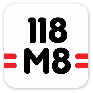 118m8 logo